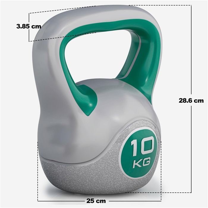 GORILLA SPORTS® Kettlebell - 14 kg, Individuel avec Poignée, Avec/Sans GORILLA SPORTS® Kettlebell - 14 kg, Individuel avec Poignée, Avec/Sans