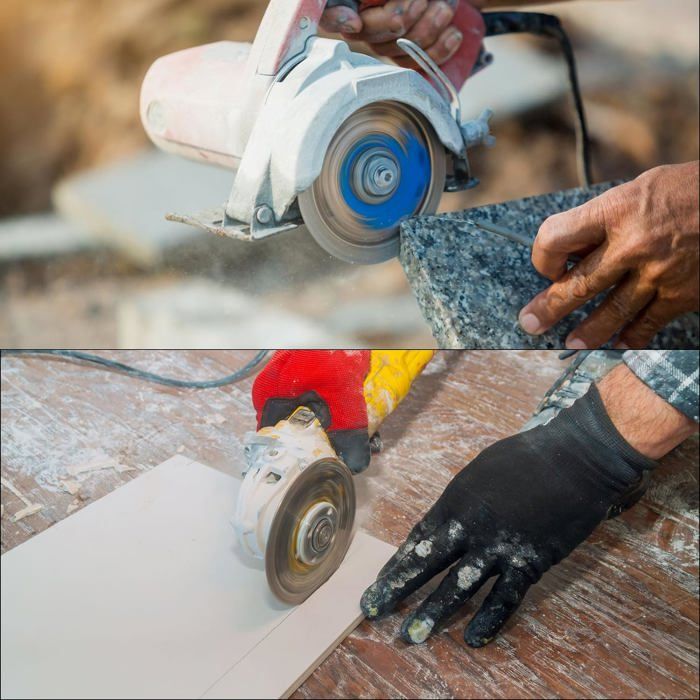 Scie à Béton électrique - Scie Circulaire à Béton - Avec Lame De