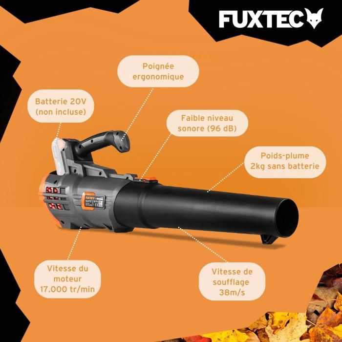 Souffleur sans fil avec batterie et chargeur, 20V Souffleur électrique sans fil 120MPH Petit souffleur à feuilles - Jardin Souffleur sans fil avec batterie et chargeur, 20V Souffleur électrique sans fil 120MPH Petit souffleur à feuilles - Jardin