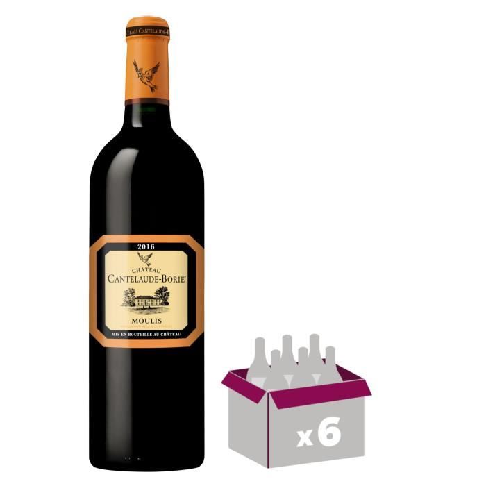 Château Cantelaude-Borie 2016 Moulis-en-Médoc - Vin rouge de Bordeaux