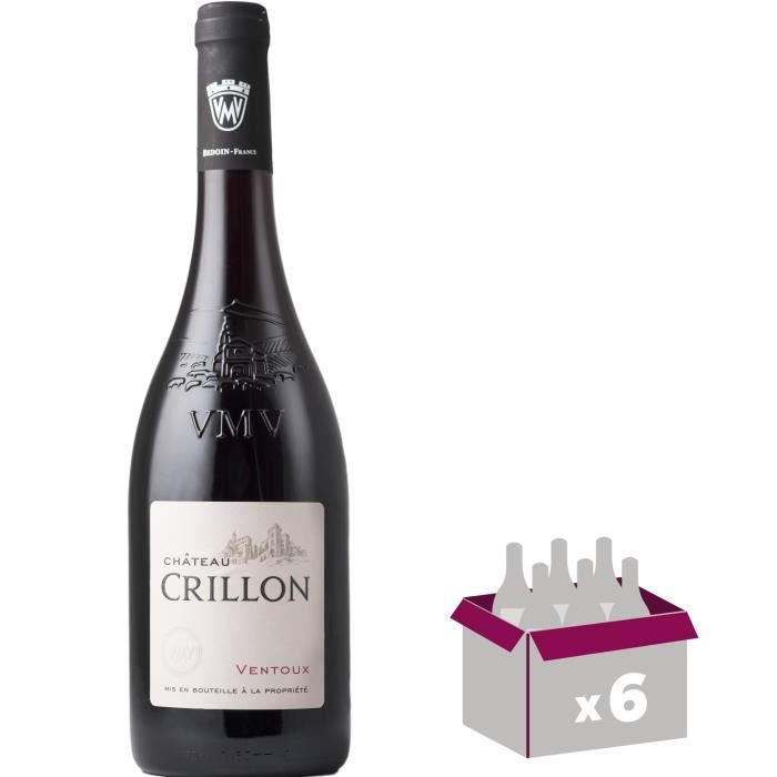 Château Crillon 2016 Ventoux - Vin rouge des Côtes du Rhône
