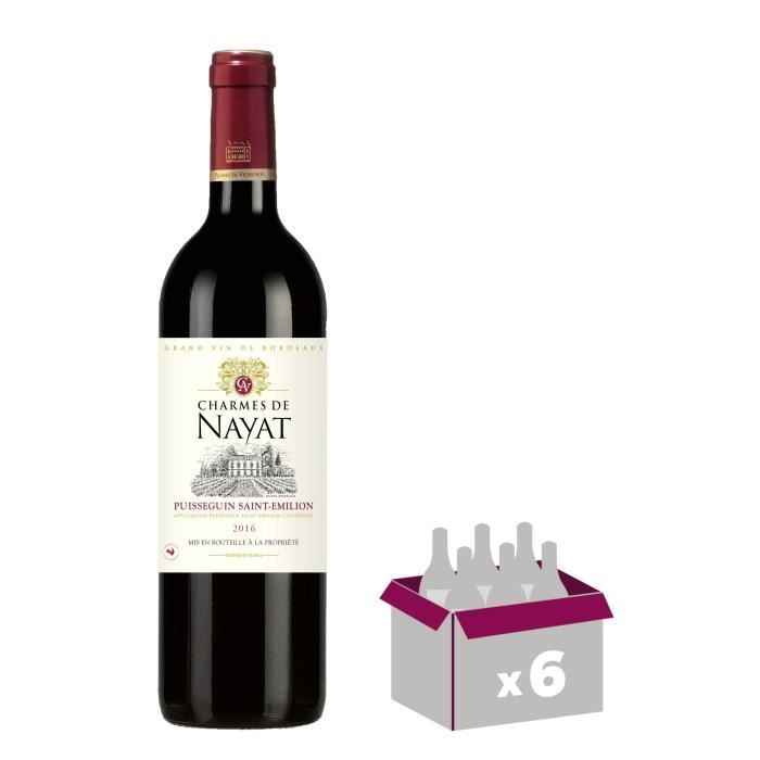 Les Charmes de Nayat 2016 - Vin rouge du Bordelais