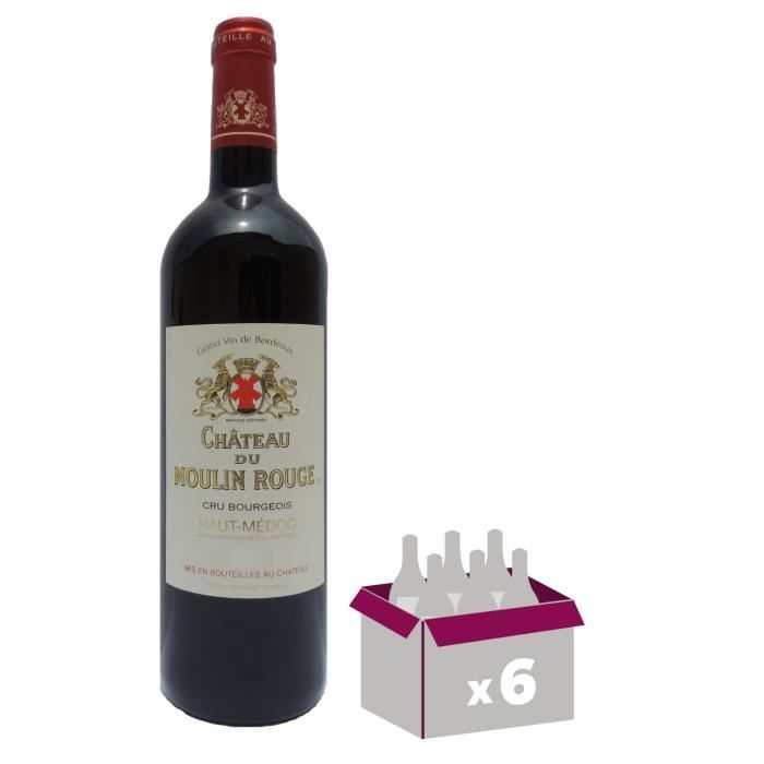 Château DU MOULIN Rouge 2016 Cru BouRougeeois Haut-Médoc - Vin Rouge du Bordelais