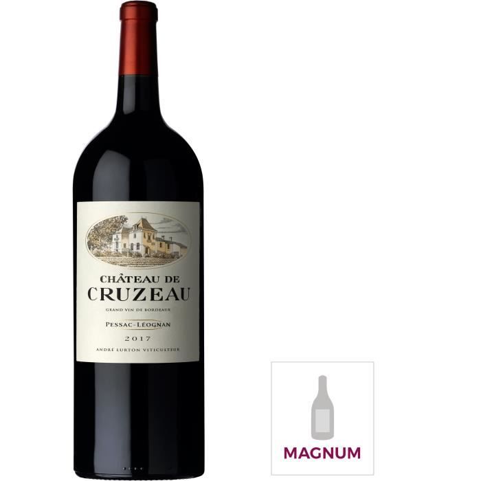Magnum Château de Cruzeau 2018 Pessac Léognan - Vin Rouge de Bordeaux
