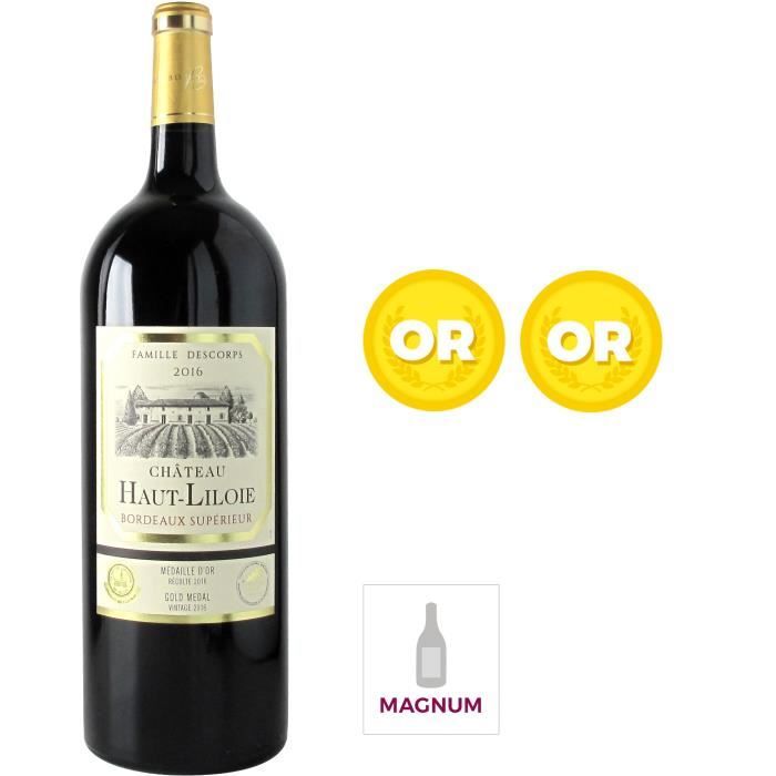 Magnum Château Haut-Liloie 2016 Bordeaux Supérieur - Vin rouge de Bordeaux