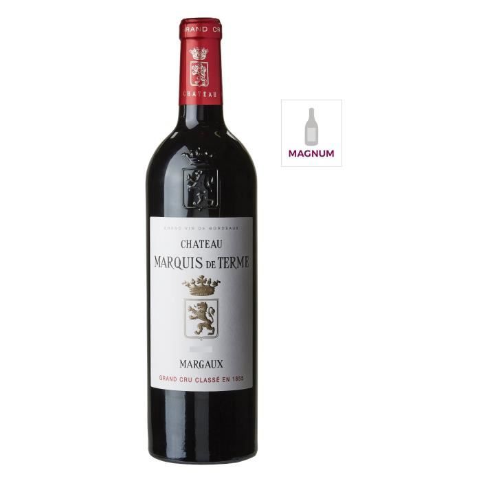 Château Marquis de Terme 2016 Margaux Grand Cru - Vin rouge de Bordeaux en Magnum 150cl