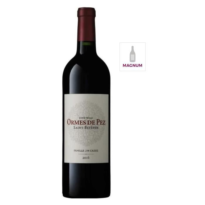 MAGNUM Château Les Ormes de Pez 2016 Saint Estèphe - Vin rouge de Bordeaux