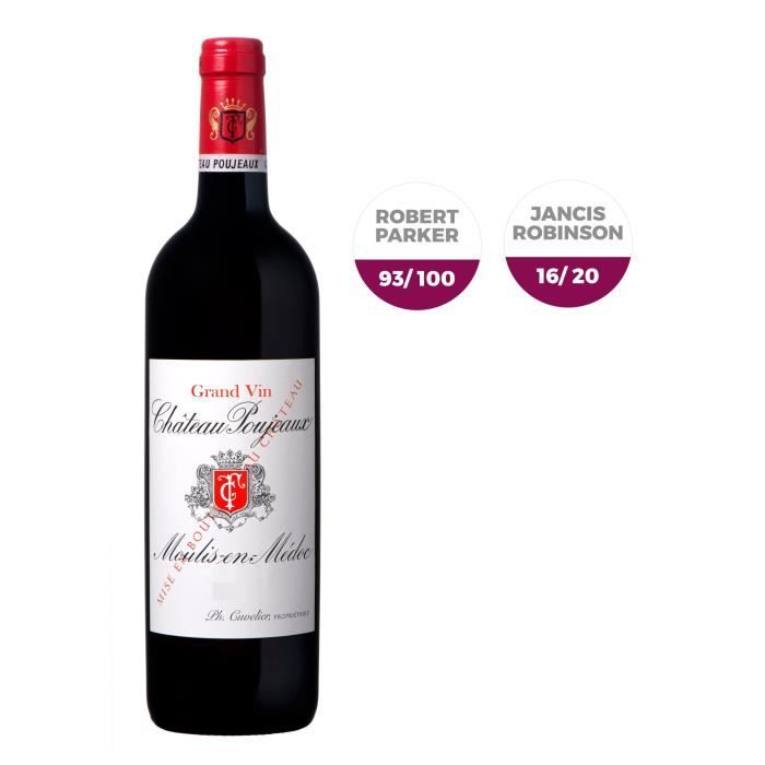Magnum Château Poujeaux 2016 Moulis en Médoc -Vin rouge de Bordeaux