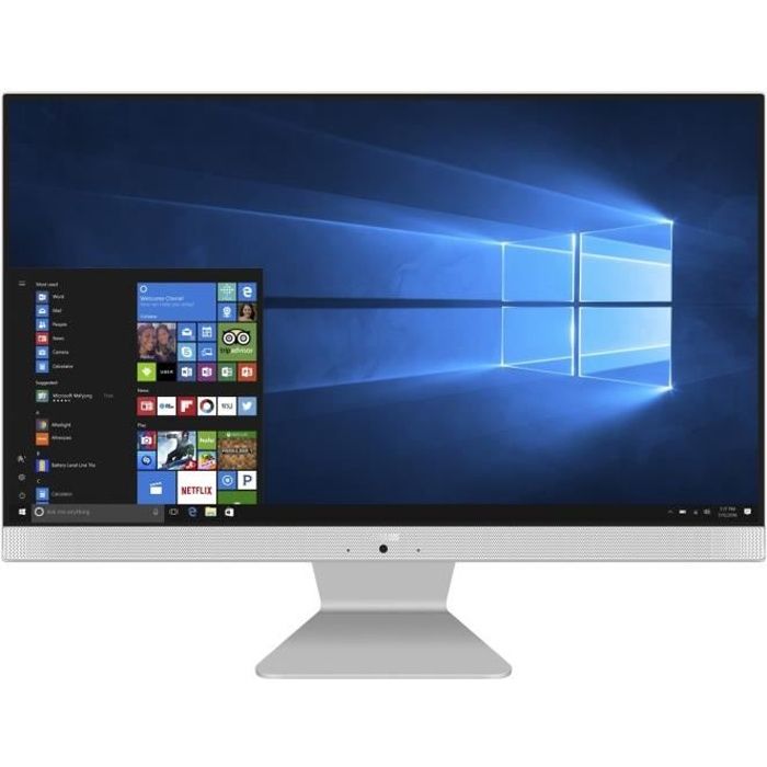 ASUS PC Tout en un V241DAK-WA116T - 23,8'' FHD - AMD Athlon 3050U - RAM 8Go - Stockage 512Go - Windows 10 - clavier & souris