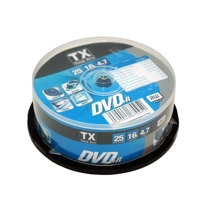 TX DVD+R 16X