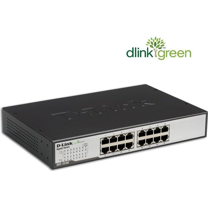 D-Link Switch 16 Ports DGS-1016D