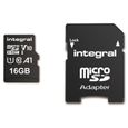 INTEGRAL MEMORY Micro SDHC 16GB Haute Vitesse 100MB/s de vitesse de transfert-2