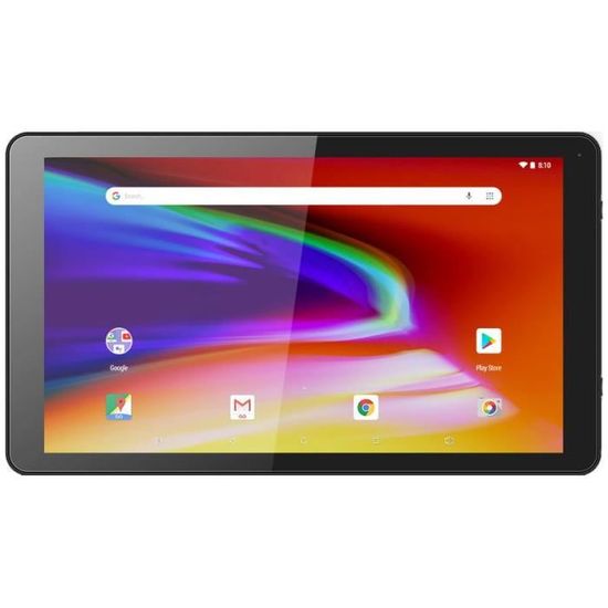 Logicom - Fold 10 - Tablette Android 15 - Folio Gartuit - 10.1 Pouces - HD IPS - 6 Go RAM - 128 Go - WiFi 6 - Octa-Core - USB C - Caméras 8MP Et 5MP - Batterie 6000mAh - Bleu - Tablettes & Liseuses