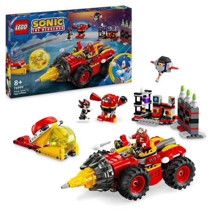 LEGO® Sonic the Hedgehog 76999 Super Sonic contre Egg Drillster Avec Shadow et Dr. Eggman