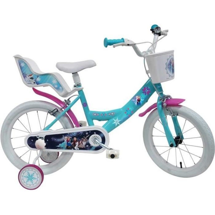 REINE DES NEIGES Velo 16 5 8 ans Cdiscount Sport