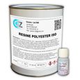 Résine Polyester 1 Kg + Catalyseur 20 ml-0