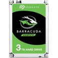 Seagate BarraCuda HDD, SATA 6G, 7200RPM, 3,5 Pouces - 3 TB 0,000000-0