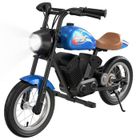 Moto électrique pour enfants EVERCROSS TECH 150W Moteur, 2 Niveaux de Vitesse,Pneu 12 pouces, Distance 10KM, Cadeau idéal Bleu