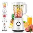 FATABETA Blender Multifonctions 3 en 1 600W - Robot de Cuisine pour Mélanger, Hacher et Broyer - 2 Vitesses - Fonction Impulsion - Sans BPA