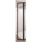 AURYS Porte de douche pivotante BALEARES® ATELIER - Verre Timeless 8 mm trempé by Saint-Gobain - L.34 cm x H.198 cm