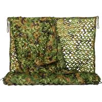 Filet de camouflage Militaire 4x5 M Voile d’ombrage pour chasse, jardin, décoration, Pare-Soleil 