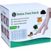 Patch Detox Pieds - 100 Detox Foot Patches Deep Cleansing Patch Pieds Patch pour Les Pieds en Absinthe Naturelle Élimine Les Tox29