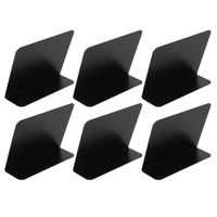 Zerodis Mini panneaux de tableau noir 20pcs Mini tableau noir ensemble facile à écrire effacement affichage noir tableau signes