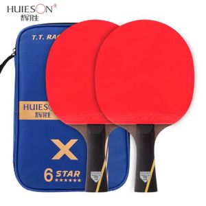 RAQUETTE TENNIS DE T. Huieson-Ensemble de raquettes de ping-pong,5/6 Star Offcommissions,raquette de tennis de table avec contrôle fin,2 - 6 star 2FL