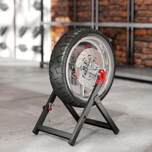 Appareil d'équilibrage pour roues de moto, machine d'équilibrage de