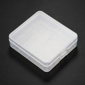 CHARGEUR DE PILES 4X18650 blanc-Boîtier plastique rigide pour piles 
