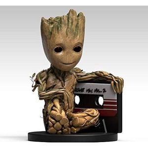 FIGURINE - PERSONNAGE Semic Distribution- Tirelire Buste Groot Les Gardiens De La Galaxie Marvel, 71430010301, Multicouleur