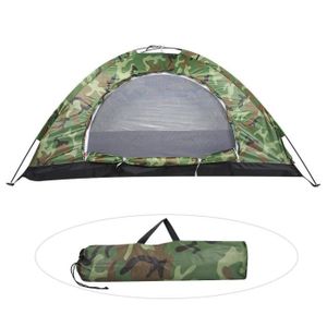 TENTE DE CAMPING Qiilu tente de camouflage Tente imperméable d'une 