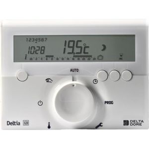 THERMOSTAT D'AMBIANCE DELTA DORE Thermostat Deltia 8.03 programmable rad