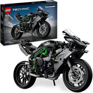 ASSEMBLAGE CONSTRUCTION LEGO Technic 42170 La Moto Kawasaki Ninja H2R, Idée Cadeau pour Enfants, Jouet Créatif