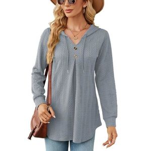 Sweat à Capuche Femme Hiver Grande Taille - Pull Chaud Coton Sport Confortable Pour Quotidien