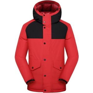 Parka homme rouge clearance