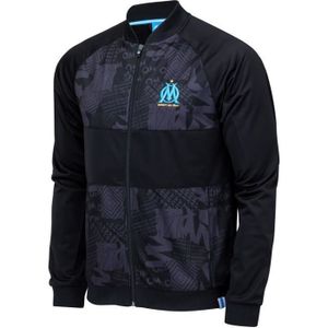 VESTE DE FOOTBALL – MANTEAU DE FOOTBALL – DOUDOUNE DE FOOTBALL  Veste OM - Collection officielle OLYMPIQUE DE MARSEILLE