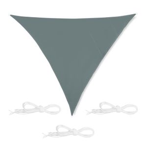 VOILE D'OMBRAGE Voile d'ombrage triangle gris - 10035860-985