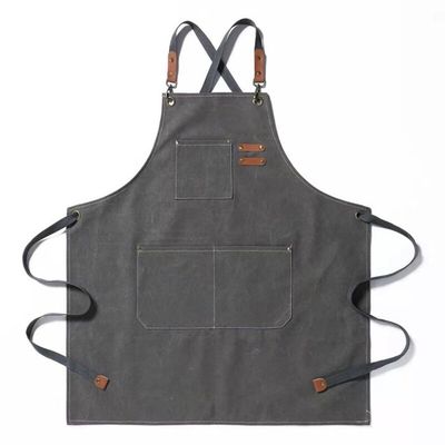Tablier De Cuisine Enfant – Motif Fraise Rouge, En Coton, Réglable, Avec Poche, Pour Peinture, Barbecue, Atelier