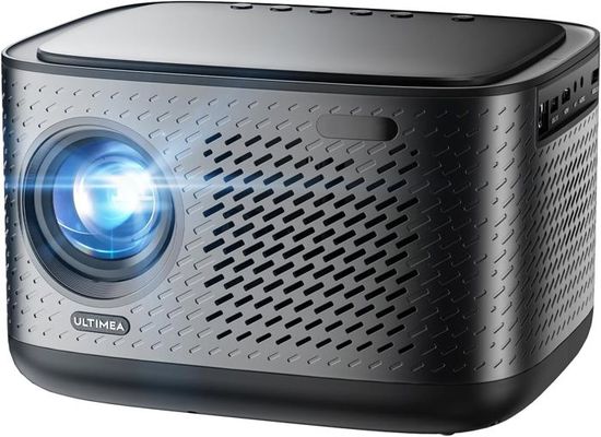 Vidéoprojecteur 4K Smart W350 Avec WiFi 6, Netflix, Auto-Focus - 1080P Native, HDR10+, Son 3D (Noir)