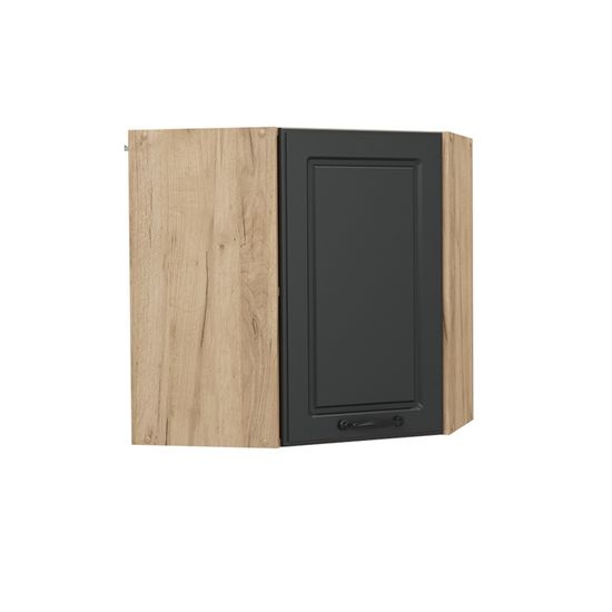 Élément Haut D'angle Cuisine Fame-Line Vicco – 57cm – Anthracite Vert Or – Rustique – Neuf