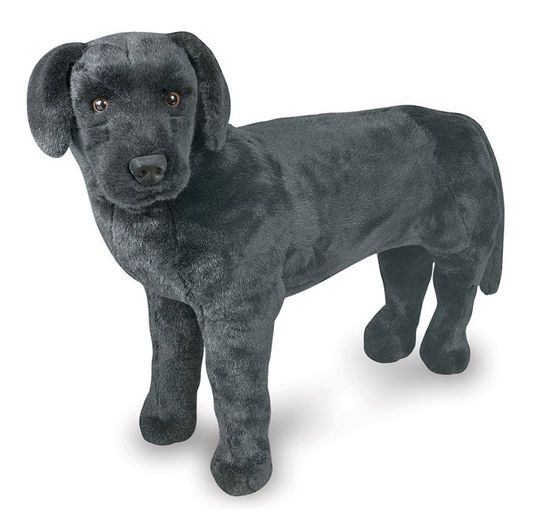 Peluche chien on sale taille réelle