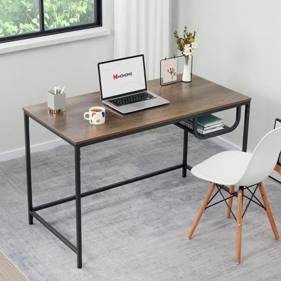 Wohomo Bureau Avec Rangement Direction Du Tiroir Reversible L 110 X P 55 X H 75cm Achat Vente Bureau Wohomo Bureau Droit Avec Rangement Tiroir Direction Reservision