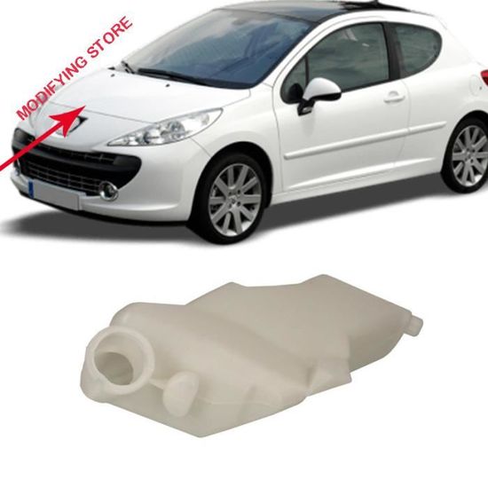Réservoir de fluide en bouteille pour lave-glace, Pour Peugeot 643195 ...