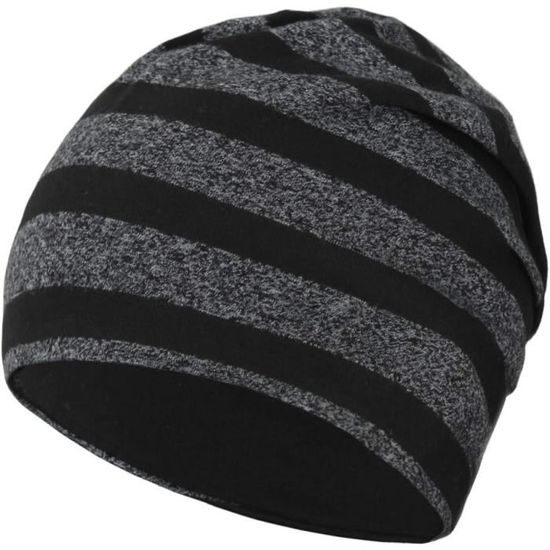 MELLIEX Lot De 2 Bonnets Running Cyclisme Léger Coton - Skull Cap Sous Casque Moto Homme Femme
