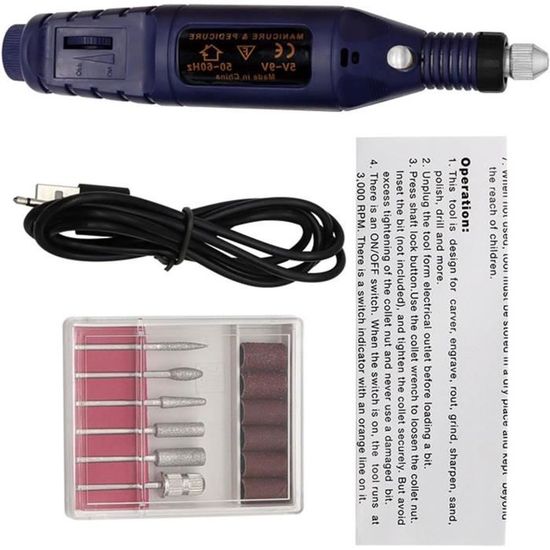 JANGKLIFE E-108 Stylo de ponçage électrique portable rechargeable par USB 3,7 V 3 vitesses réglables, adapté pour le meulage, le polissage, le perçage, la gravure, le bricolage, les travaux manuels JANGKLIFE E-108 Stylo de ponçage électrique portable rechargeable par USB 3,7 V 3 vitesses réglables, adapté pour le meulage, le polissage, le perçage, la gravure, le bricolage, les travaux manuels