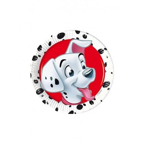 Petites Assiettes 101 Dalmatiens X8 Cdiscount Maison Petites Assiettes 101 Dalmatiens X8 Cdiscount Maison