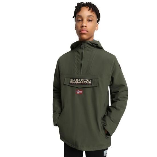 Veste enfant Napapijri rainforest pocket vert fonc Vert fonc