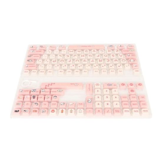 CTBDZ Capuchons De Touches De Clavier Azerty Français Rechange pour MacBook Pro 14'' 16'' M2 M3 Pro A2779 A2780 A2918 A2992 A2991,pour MacBook Air M2 M3 13'' 15'' A2681 A2941 A3113 A3114