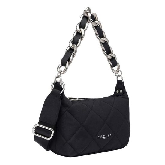 REPLAY Crossbody Bag Black 207287 sac à épaule bandoulière sacoche